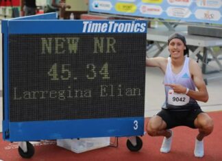 Elián Larregina clasificado para el Mundial de Atletismo
