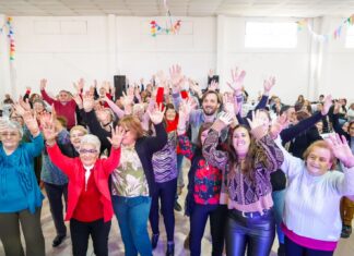 PAMI, ANSES e IPS agradecieron con un almuerzo a sus jubilados y jubiladas