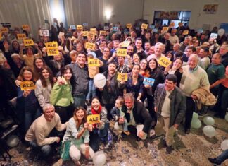 Federico lanzó su lista con un Centro Económico colmado y fuerte respaldo de Juntos