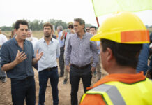 Destacan la importancia de la obra pública nacional en Mercedes