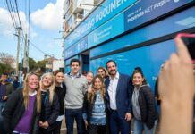 Wado de Pedro inauguró delegaciones del RENAPER y Migraciones