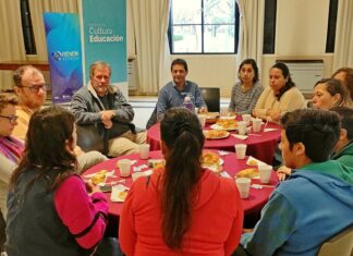 Desayuno del intendente con estudiantes y docentes