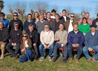 Reunión de referentes de la Libertad Avanza en Suipacha