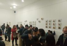 César Lalla inauguró la muestra “A un costado del olvido”