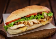 Sandwiches de pollo