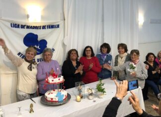 Se celebró el Té Aniversario de los 40 años de la Liga de Madres de Familia Ntra. Sra. del Rosario
