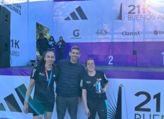 Suipachenses en el Maratón Adidas