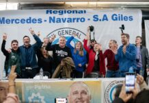 La CGT Regional Mercedes concretó un importante encuentro de trabajadores