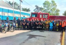 Realizan simulacro de incendio en la Unidad 5