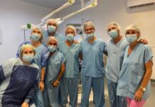 El Hospital Dubarry realizó una inédita cirugía maxilofacial