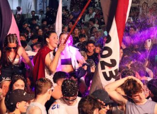El fogón estudiantil fue un éxito