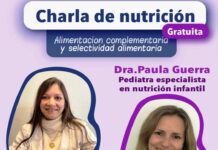 Invitación a charla abierta sobre Nutrición Infantil