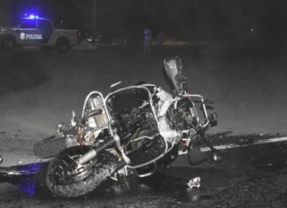 Violenta colisión sobre Ruta 5: Un motociclista fallecido