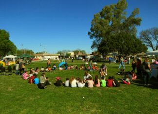 Muchos vecinos acompañaron las celebraciones en Las Catorce