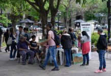 En el mes de la salud mental, se realizaron acciones en plaza San Martín