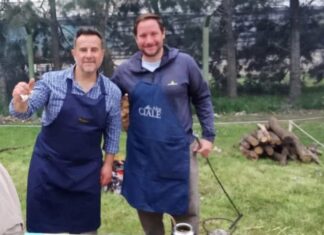 Suipacha presente en la Fiesta del asado en Moquehuá