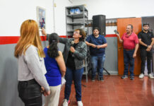 Se concretó emotivo homenaje a María Silva en la sede de CAIDIM