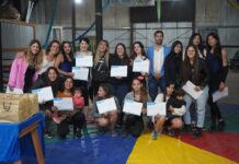 Jóvenes concluyeron talleres financiados por el Ministerio de Desarrollo Social de Nación
