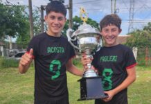 Futbolistas mercedinos campeones en ACIFO