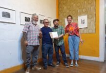 Culminó el 4º Certamen de Grabado Xilográfico al aire libre