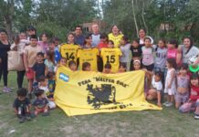 Flandria fortalece su presencia en Mercedes de la mano de la “Peña Walter Díaz”