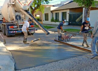 Obras: Nuevas tareas de repavimentación urbana