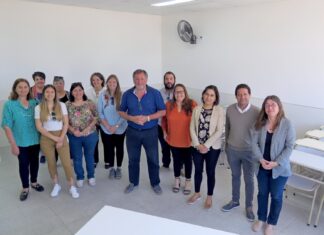 Se inauguró el nuevo sector ampliado de la Escuela Secundaria 1