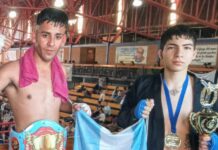 Mercedinos campeones en una copa mundial de artes marciales