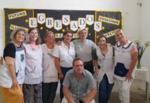 Ceremonia de egreso en la Unidad Penal de Mercedes