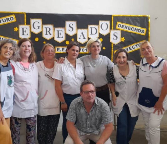 Ceremonia de egreso en la Unidad Penal de Mercedes