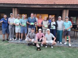 El torneo homenaje a Jimmy Anderson reunió a golfistas de toda la zona