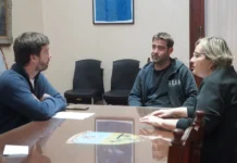 Avanza construcción del destacamento de Bomberos Voluntarios en Gowland