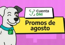 Cuenta DNI renueva descuentos en agosto
