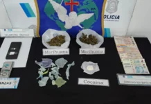 Lucha contra las drogas: exitoso operativo contra el narcomenudeo en Gowland