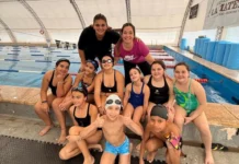 La Escuela Municipal de Natación participó de un torneo en Mercedes