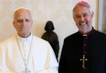 El encuentro del arzobispo con el Papa León XIV en Roma